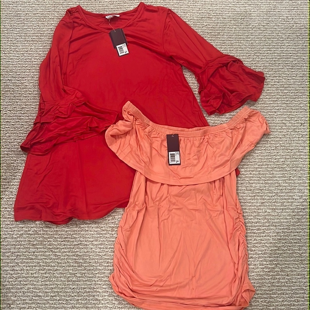 Woman’s size small maternity shirts